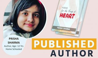 A new rising star in the field of Poetry, Prisha Sharma