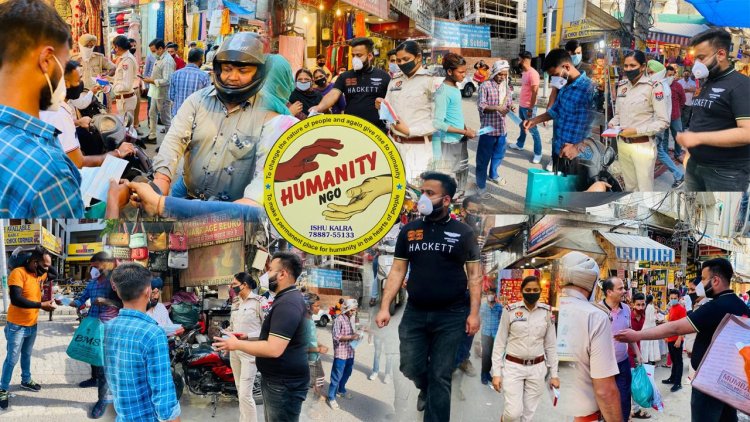 Humanity NGO Punjab President Ishu Kalra Is Doing a Wonderful job by Serving The nation at his best. 