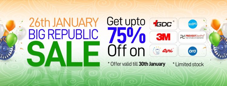 Shop4Smile's Republic Day Sale 2024: A Dental Extravaganza with Savings and Smiles