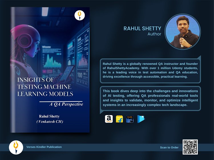 Bridging QA and AI: Rahul Shetty’s New Book is a Must-Read for Testers