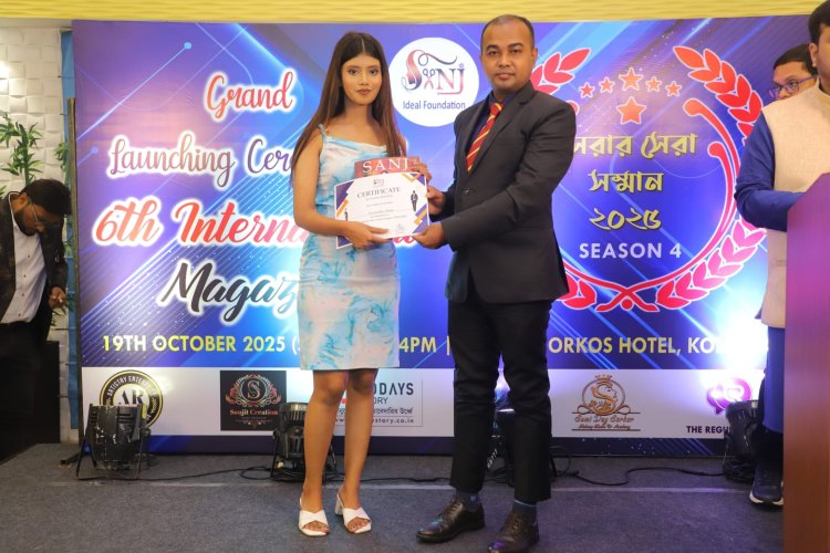 "Best of the Best Honour 2025” Celebrates Excellence Across Fields – Poet Sudip Chandra Halder Attends as Special Guest