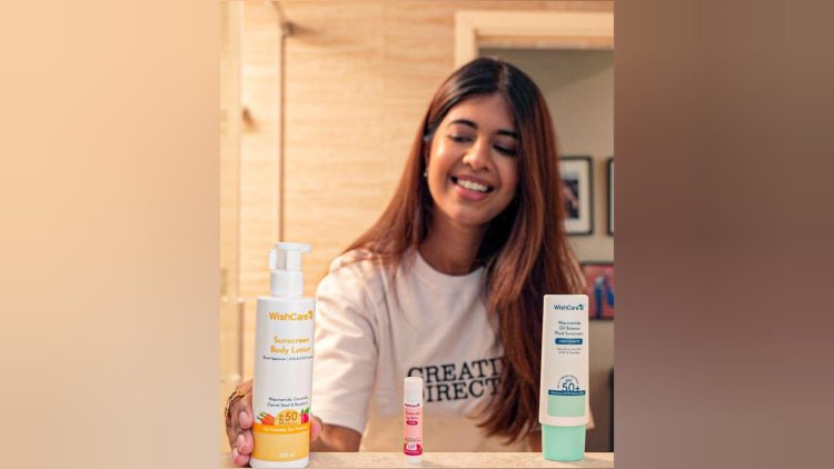 "WishCare’s Sunscreens are really convenient for today’s multifunctional hustlers,” said digital creator, singer and actor Sejal Kumar